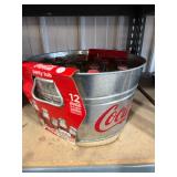 Metal Tub With Coke Bottles