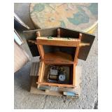 Shelf full of collectables