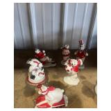 6 coca cola figures