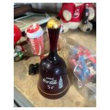 Coca cola bell   truck   Christmas ornaments