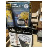 Paper Shredder  &  Power Painter