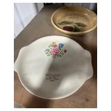2 collectable plates Hertel