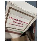 Shelf Full of Avon Collectables