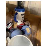 Box of Sports Collectables