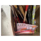 Box of tennis rackets