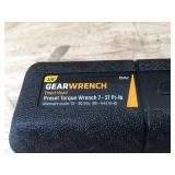 3/8" Gearwrench Fixed Head Preset Torque Wrench
