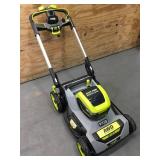 RYOBI 40V HP Brushless Whisper Series 21" Walk Behind Self-Propelled All Wheel Drive Lawn Mower Model # RY401021 - Tool Only