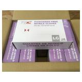 Case of TAC Powdered Free Nitrile Gloves