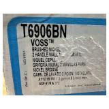 Moen Voss Double Handle Wall Mount Bathroom Faucet