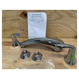 Kohler K-T15294 Coralais 4 7/8 Inch Three Hole Deck Mount Tub Filler with Lever Handles - Polished Chrome