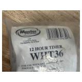 Master Flow 12 Hour Timer for Whole House Fans