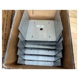 (2) Simpson Strong-Tie BC60Z 6 x Post Base ZMAX 10 Pk