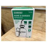 Chapin 16100 1-Gallon Made in USA Garden Pump Sprayer with Ergonomic Handle, Trigger Shut Off, Adjustable Cone Nozzle and in-Tank Filter, for Spraying Weeds, Insects, Fertilizers, Translucent White