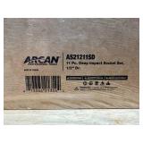 ARCAN TOOLS 1/2 Inch Drive Deep Impact Socket Set