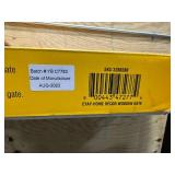 EveryYay In The Zone Wooden Pet Gate, 23.5-42" W X 30" H