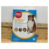 Great Choice™ 28.5" x 24-40.5" Stairway Pet Gate