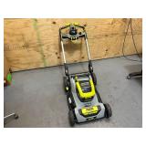 RYOBI 40V HP Brushless Whisper Series 21" Walk Behind Self-Propelled All Wheel Drive Lawn Mower (Tool Only)