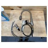 Moen MotionSense Wave One-Handle Touchless Kitchen Faucet with Pulldown Sprayer and Soap Dispenser, Spot Resist Stainless