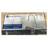Glacier Bay Paulina Single-Handle Pull-Down Sprayer Kitchen Faucet with TurboSpray, FastMount and Soap Dispenser in Polished Chrome