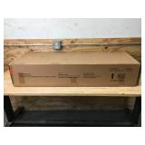 StyleWell Cedar Springs Charcoal Black 2-Drawer Wood Console Table (47.5 in. W x 30 in. H)