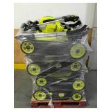 RYOBI Lot of 8- Non-Working Battery Powered Lawn Mowers (Tool Only)
