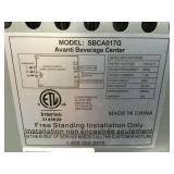 Pallet of 12 - Avanti Mini Fridges Model # SBCA017G