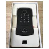 Defiant Smart Fingerprint Deadbolt (Matte Black)