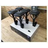 Lot of 5 - Hampton Bay Tallulah Falls LED Solar Pathway Lights