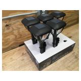 Lot of 5 - Hampton Bay Tallulah Falls LED Solar Pathway Lights