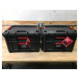 Lot of 2 - Husky Buildout 22" 2 Drawer Tool Box (Retails for $99.98 each)