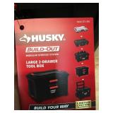 Lot of 2 - Husky Buildout 22" 2 Drawer Tool Box (Retails for $99.98 each)