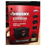 Lot of 2 - Husky Buildout 22" 2 Drawer Tool Box (Retails for $99.98 each)