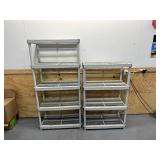 (2) Sturdy Storage Shelves