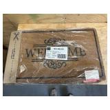 (4) Welcome Natural 18 in. x 30 in. Coir Non-Slip Indoor Outdoor Door Mat