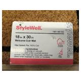 (4) Welcome Natural 18 in. x 30 in. Coir Non-Slip Indoor Outdoor Door Mat