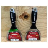 (2) Husky 5 Inch Flex Putty Knife