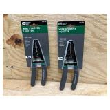 (2) Commercial Electric 7 in. Wire Stripper and Cutter