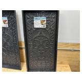 (2) TrafficMaster Black 16 in. x 30 in. x 2 in. Rubber Boot Tray 3
