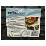 (2) TrafficMaster Black 16 in. x 30 in. x 2 in. Rubber Boot Tray 3
