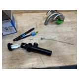 Glacier Bay Builders 4 in. Centerset Double Handle Low-Arc Bathroom Faucet in Brushed Nickel