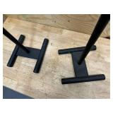 (2) Black Speaker Stands