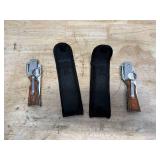 (2) Woodland Creek Knife Rifle Shaped Mounted Light