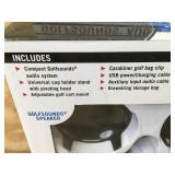 JEF World of Golf Golfsounds Audio System Complete 8-Piece Bluetooth Entertainment Kit