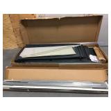 Storemax 10 ft. x 8 ft. Gray Vinyl Storage Plastic Shed 85 sq. ft. (Retails for $1,247.13) (Missing some hardware)