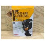 TOUGHBUILT 30-ft Green Self-Leveling Cross-line Laser Level