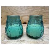(2) Patio Essentials Citronella Candle with Holder For Mosquitoes/Other Flying Insects 10.58 oz