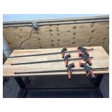 Set of 3- Large Clamps