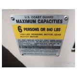 2000 FISHHAWK CRESTLINER / TRAILER / 80 HP YAMAHA 4 STROKE