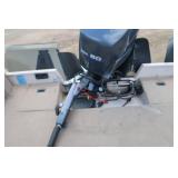 2000 FISHHAWK CRESTLINER / TRAILER / 80 HP YAMAHA 4 STROKE