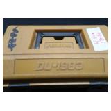 VINTAGE AMMO BOX WITH 4 BOXES OF MIXED 12 GAUGE SHELLS.